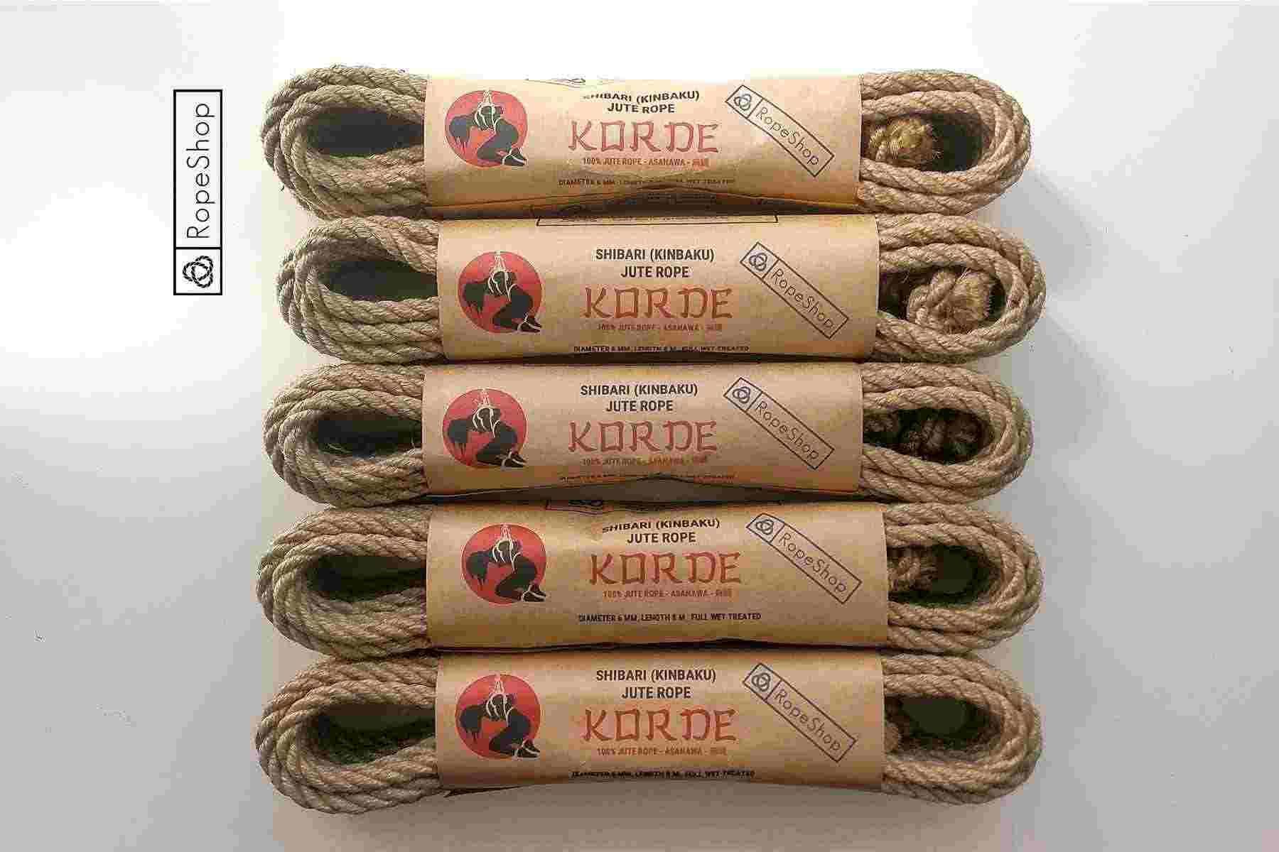 Комплект веревок для шибари Korde Start