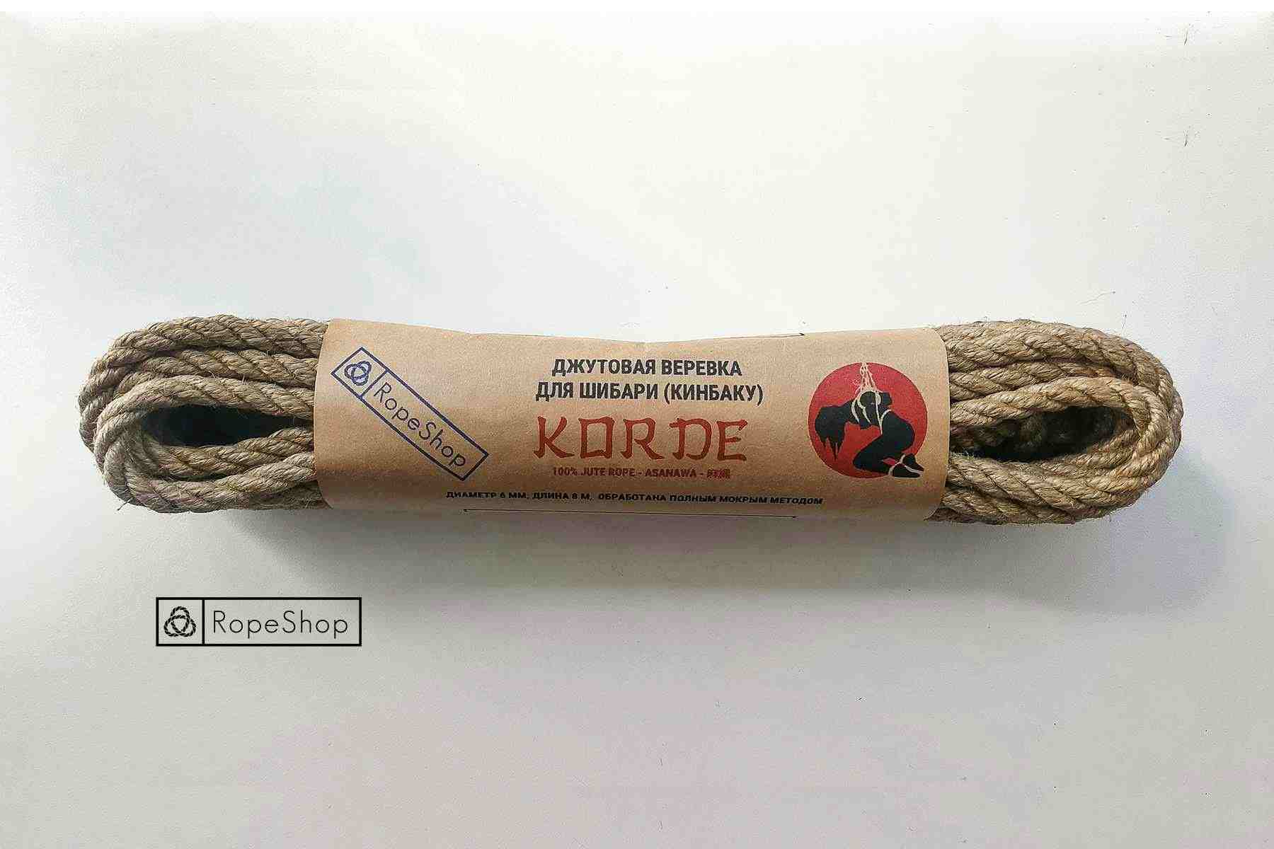 Веревка для шибари кинбаку Korde Европа